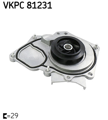 Водяной насос - VKPC 81231 SKF